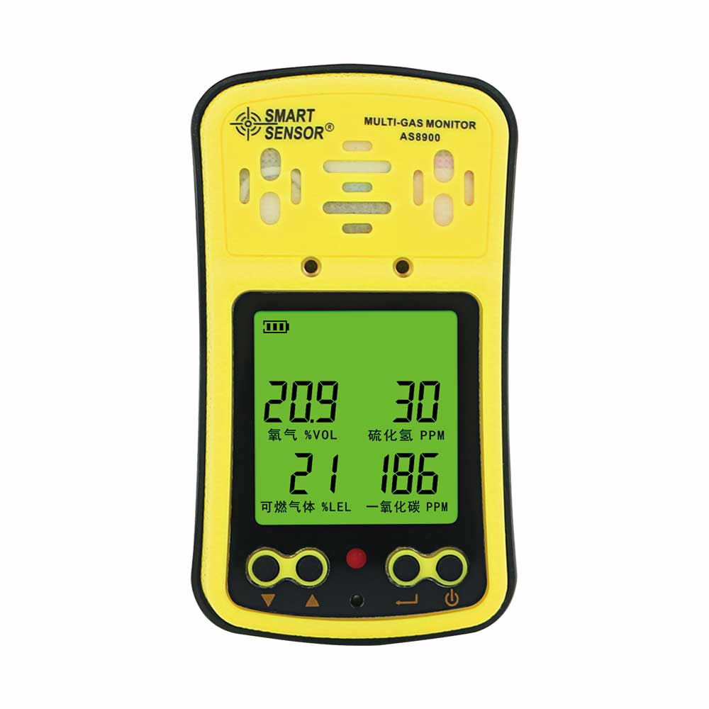 マルチガスモニター【SMART SENSOR AS8900】（定まりインポート品）｜屁っ放りさがし当てる器 屁っ放り目こぼし 注意報 可燃性 可燃性 中毒性屁っ放り O無くなる 生み出すこと行き方 重油トレーラー 監督すること 消防