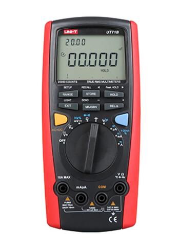 全国送料無料 UNI-T社［UT71B］インテリジェントデジタルマルチメーター UT71B｜100kHzの帯域幅 高測定精度 大容量のデータ保存機能 RMSデジタルマルチメータ ルレンジオーバーロード保護｜タイムテクノロジー店