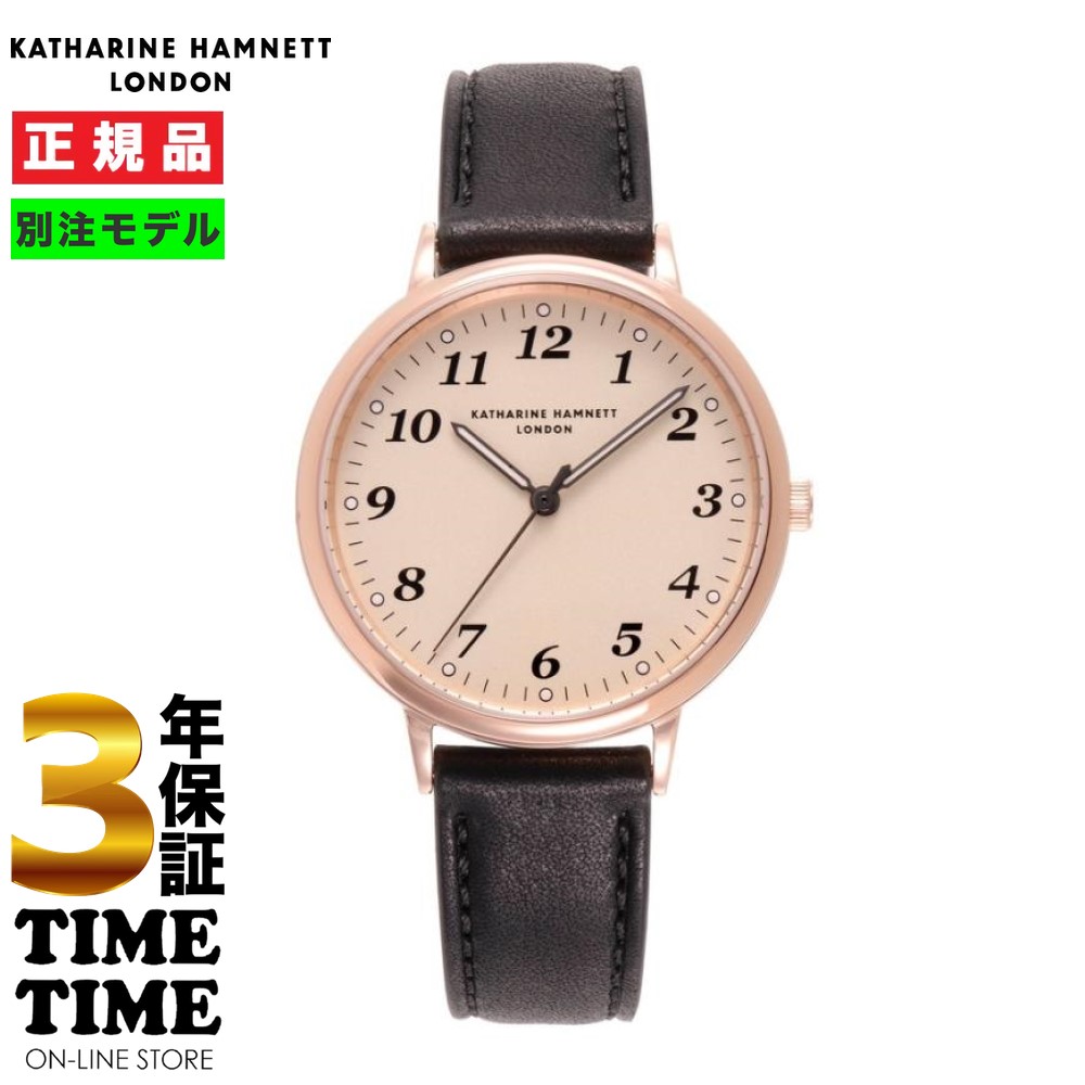 KATHARINE HAMNETT キャサリンハムネット タイムタイム 限定モデル メンズ KH27J381 【安心の5年保証】