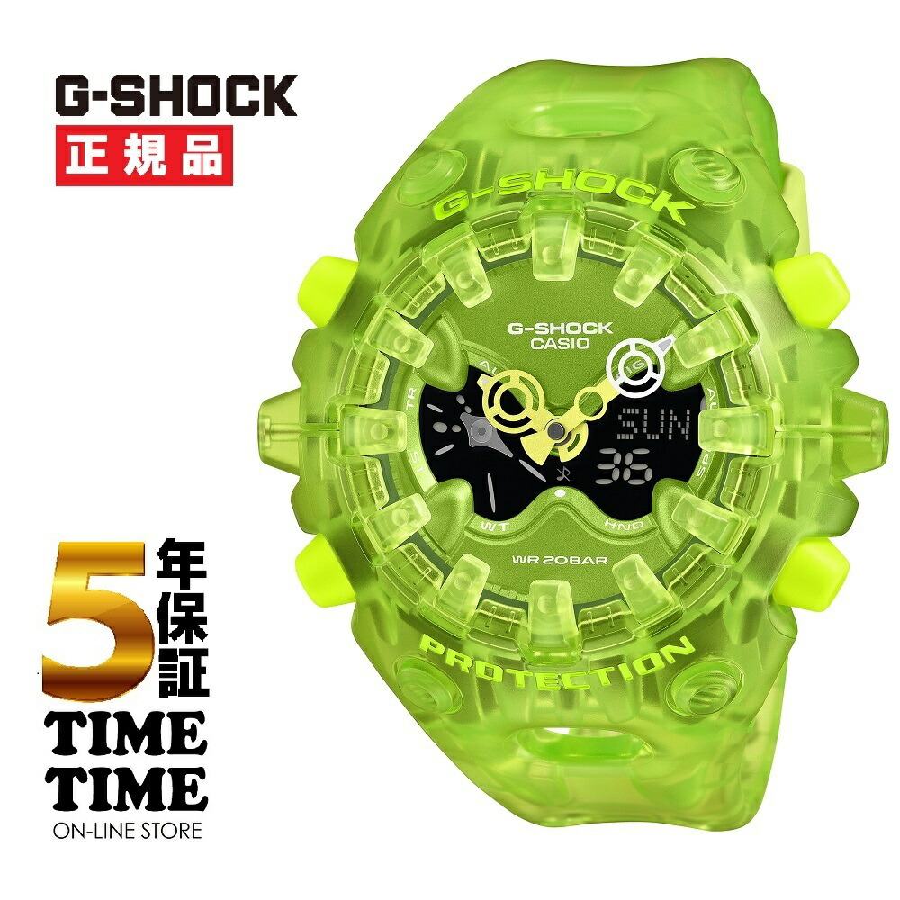 【17日10時まで最大2,000円OFFクーポン！ポイント最大47倍】CASIO カシオ G-SHOCK Gショック スケルトン 大容量電池採用モデル GA-V01SKE-3AJF【安心の5年保証】
