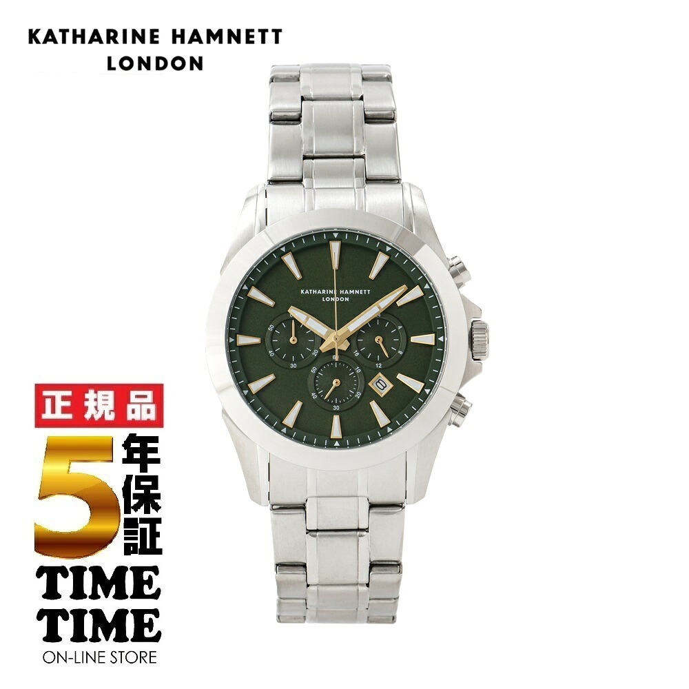 【26日26時まで！最大2,000円OFFクーポン！ポイント最大47.5倍】KATHARINE HAMNETT キャサリンハムネット タイムタイム 限定モデル SSブレス KH20J9B94 【安心の5年保証】他店では買えない特別な商品｜TIMETIME ONLINE STORE