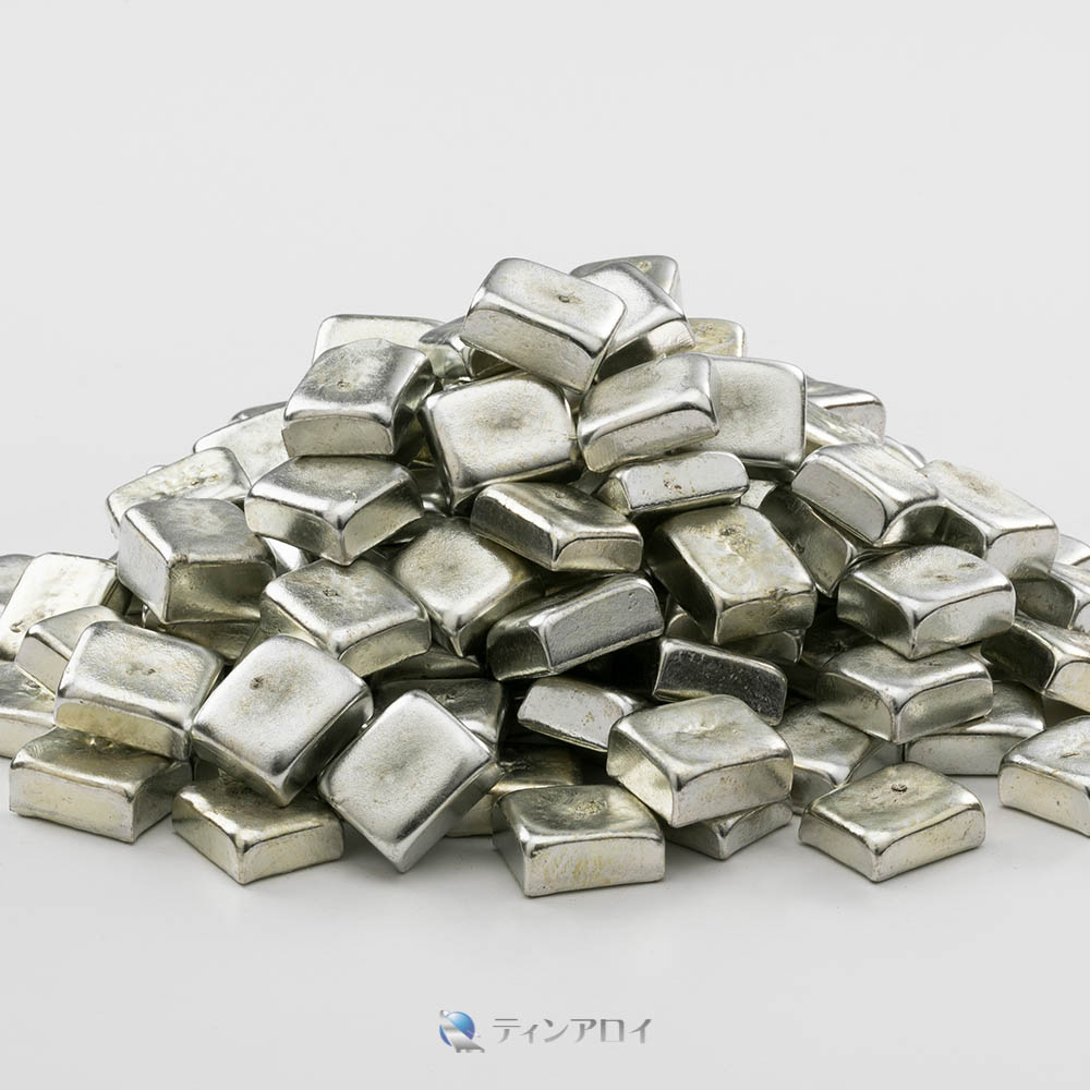 楽天市場】ホワイトメタルインゴット（4種） 2.3kg : ティンアロイ