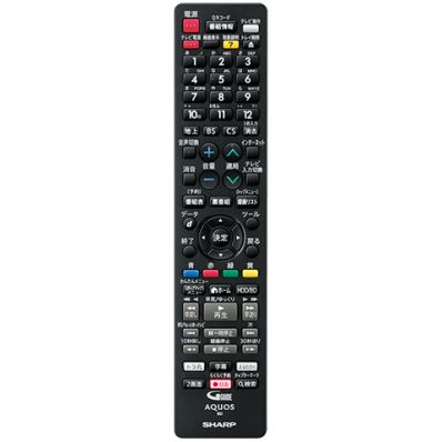 楽天市場】シャープ ブルーレイディスクレコーダー用リモコン(004 638