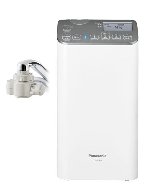 Panasonic 塩基イオン整水器 TK-AS48-S