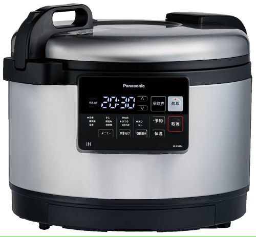 Panasonic 業務用ＩＨジャー炊飯器　SR-PGE54-20｜ティーナカデンセンター