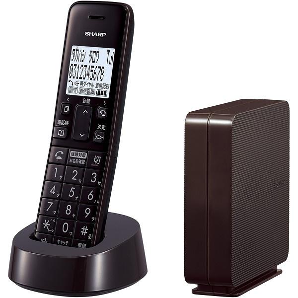 SHARP コードレス電話機 JD-SF3CL-T｜ティーナカデンセンター 8,541円