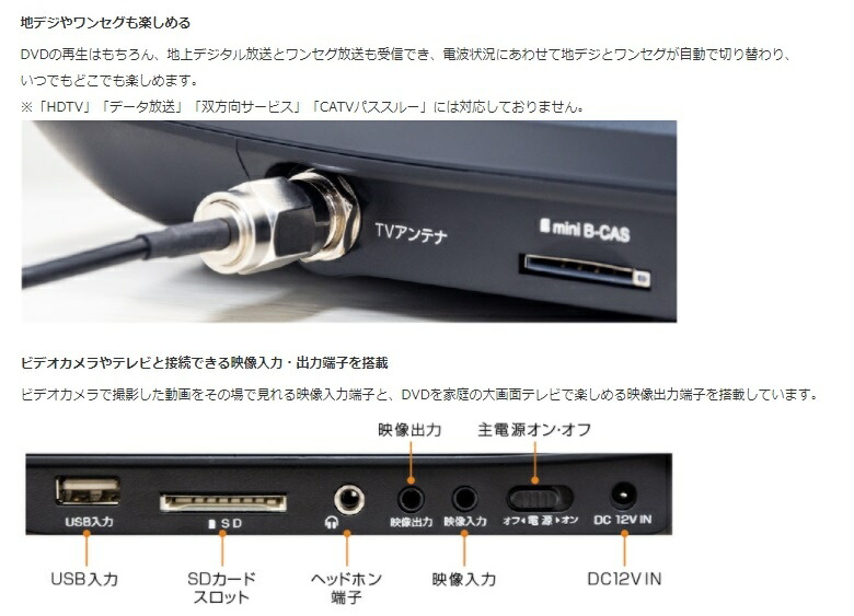 Green House グリーンハウス 大画面 15 6型 フルセグ 搭載 ポータブルdvdプレーヤー Gh Pdv15at Bk 地上デジタル放送 地デジ ワンセグ フルセグ対応 充電式バッテリ モデル Cprm Vrモード 対応 Littlethaicafe Com