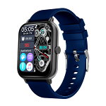 【製造業者置き目品】お役目【SMART R】かっこ良いR スマートウォッチ ウェアラブル NY-17 ロイヤルネイビー