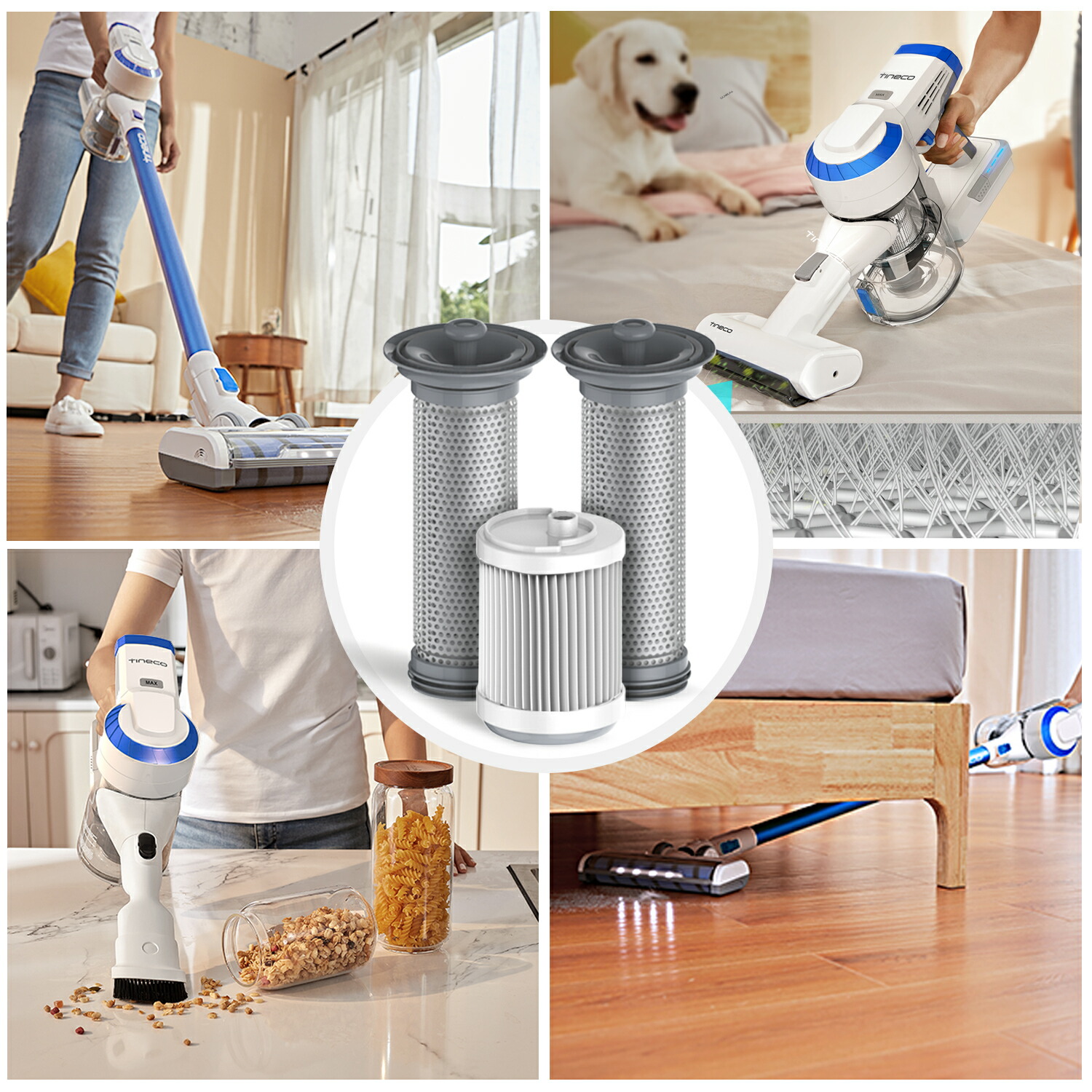 【楽天市場】Tineco A10 A11シリーズ 消耗品セット 共通用（HEPA+2*フィルター） ティネコ 3点セット：TINECO