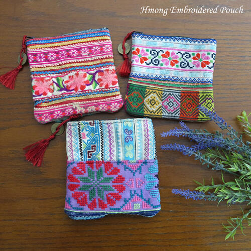 楽天市場】【スーパーSALE 30%OFF】【送料無料】モン族 ポーチ 大 モン