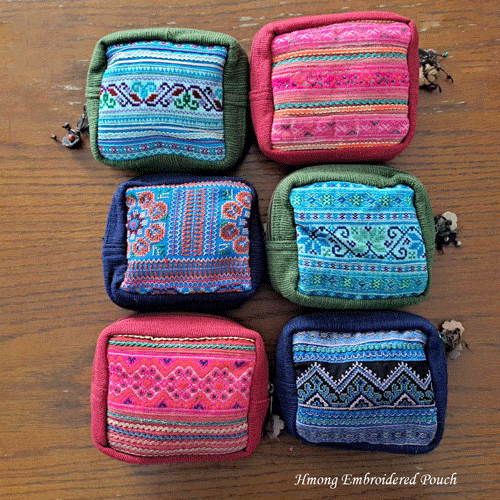 楽天市場】【ポイント5倍 12/15まで】【送料無料】モン族 ポーチ 大