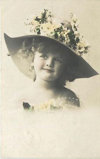 楽天市場】アンティークポストカード フランス 美しい少女 : タイニー