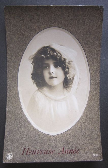 楽天市場】アンティークポストカード フランス 美しい少女 : タイニー