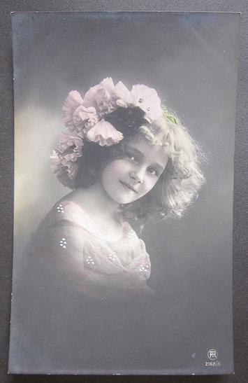 楽天市場】アンティークポストカード フランス 美しい少女 : タイニー