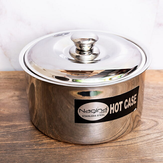 【貨物輸送無料】 チャパティー保温器 バーラット一皿分の料理 チャパティーケース 大【約21珊 約3000ml】 / チャパーティ ロティ パロタ パラタ チャパティウォーマー チャパティサーバー 膳立て物の具 食器 アジアン食料雑貨類 エスニック食料雑貨類 食料雑貨類【文芸批評で1000円引き換え証 差し上げ物】