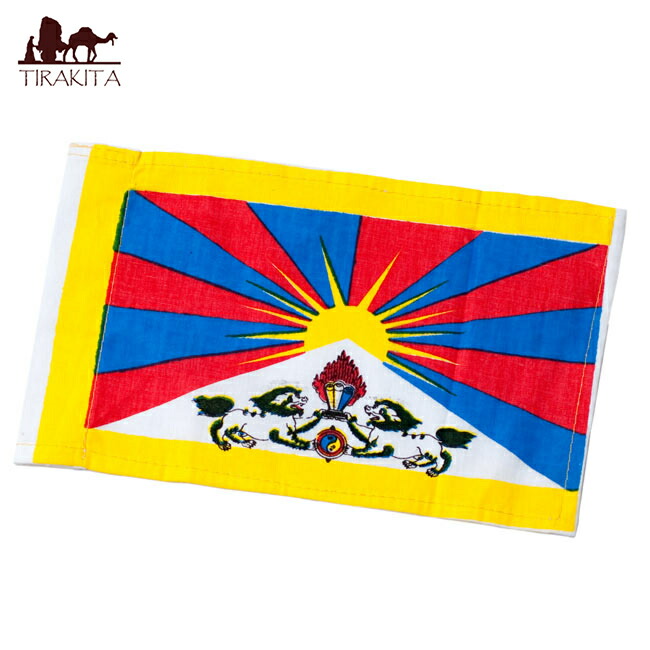 tirakita flag of tibet mini 23 cm x 14 cm ethnic india asian