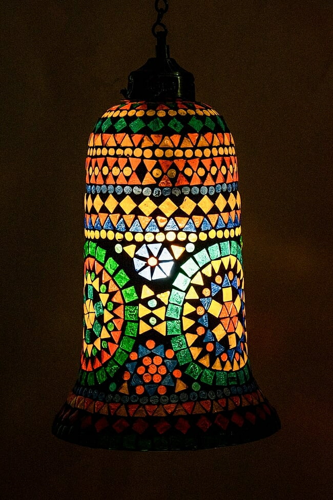 Hanging Mosaic Lamp 17cm In Diameter Arabia Wind Interior Horse Macl Ann Shade Ethnic India Miscellaneous Goods