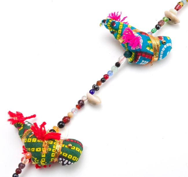Tirakita Rakuten Global Market India Bird S Bell Beads 180 Bird Went Down Fishing And Big Bell Striking Cute Wind Chime Came From India