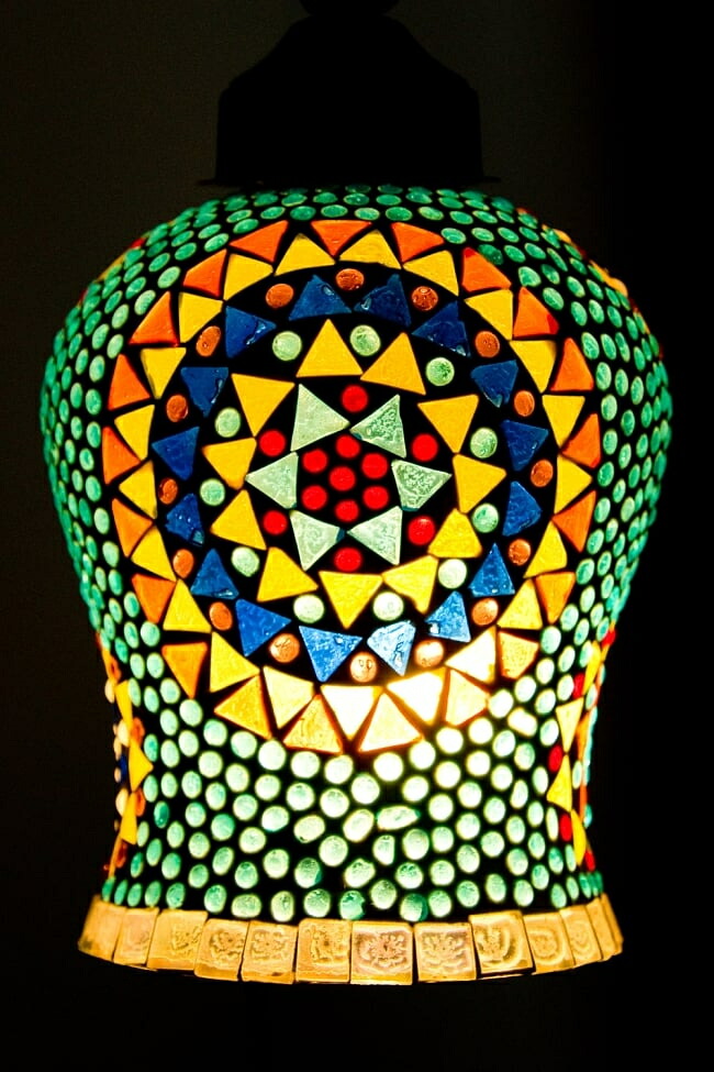 Hanging Mosaic Lamp Arabia Wind Interior Turkey Shade Horse Macl Ann Ethnic India Miscellaneous Goods