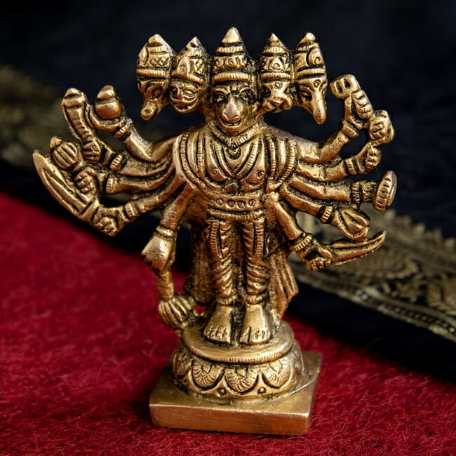 楽天市場】愛嬌のある猿神 ハヌマーンの木彫りの像 タイのアーティスト