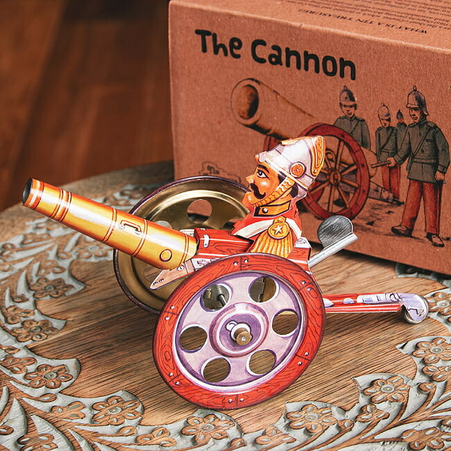 Tirakita Toy 前装滑腔式野戦砲 Tin Plate Toy ティントイアジア Tirakita Toy 前装滑腔式野戦砲 Tin Plate Toy ティントイアジア