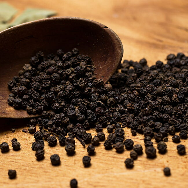 ブラックペッパー Black Pepper Viraki Bros 岩塩 インド スパイス カレー アジアン食品 エスニック食材