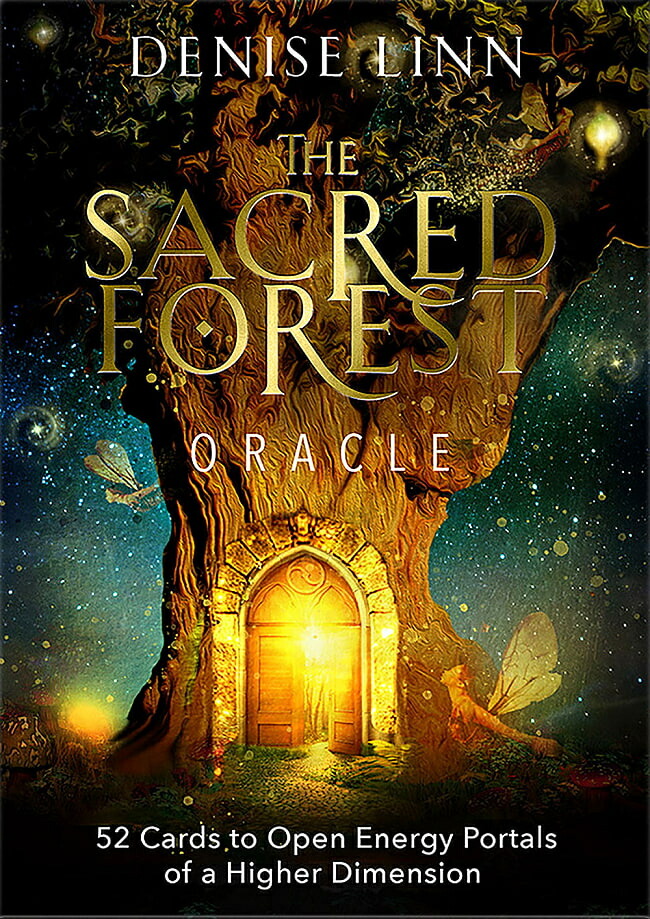【送料無料】 セイクレッドフォレストオラクル Sacred Forest Oracle / オラクルカード 占い カード占い タロット LIGHT WORKS(ライトワークス) 占術関連全部見る ルノルマン コーヒーカード インド 本 印刷物 ステッカー ポストカード ポスター