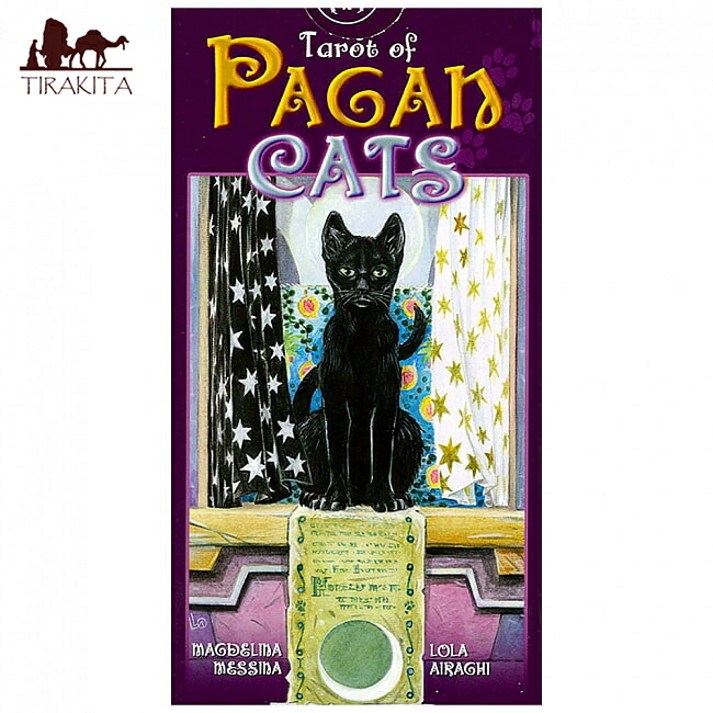 楽天市場】【送料無料】 金の黒猫タロット gold black cat tarot