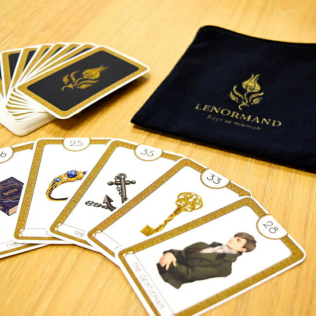 【送料無料】 ルノルマンカード（クラシカル） Lenormand card (classical) / オラクルカード 占い カード占い タロット 頼来 詩弦 占術関連全部見る コーヒーカード インド 本 印刷物 ステッカー ポストカード ポスター