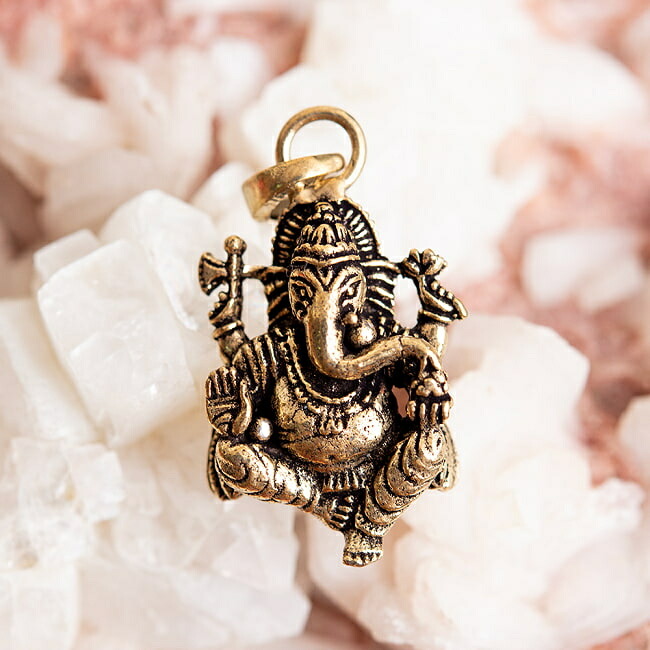 楽天市場】歓喜天、ガネーシャペンダント4 シルバー925ヒンズー教 仏教