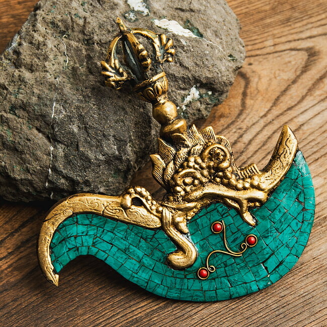 カルタリ　チベット ネパール 法具 チベット密教法具 カルタリ・ドルジェ - 14cm の通販 - TIRAKITA.COM