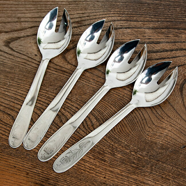 シルバー スプーン 6本セット Norwayノルウェーのヴィンテージシルバースプーン6本セット