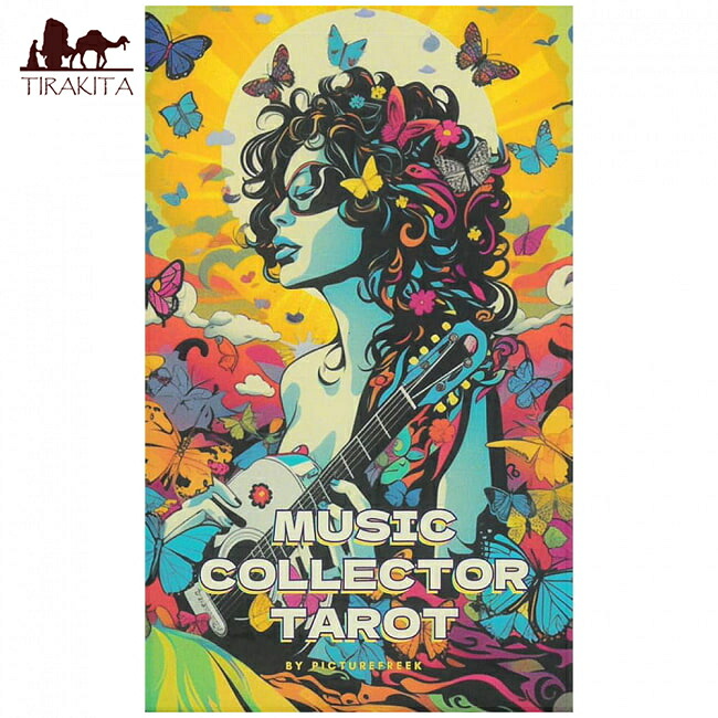 【送料無料】 ミュージックコレクタータロット Music Collector Tarot / オラクルカード 占い カード占い PICTUREFREEK 占術関連全部見る ルノルマン コーヒーカード インド 本 印刷物 ステッカー ポストカード ポスター