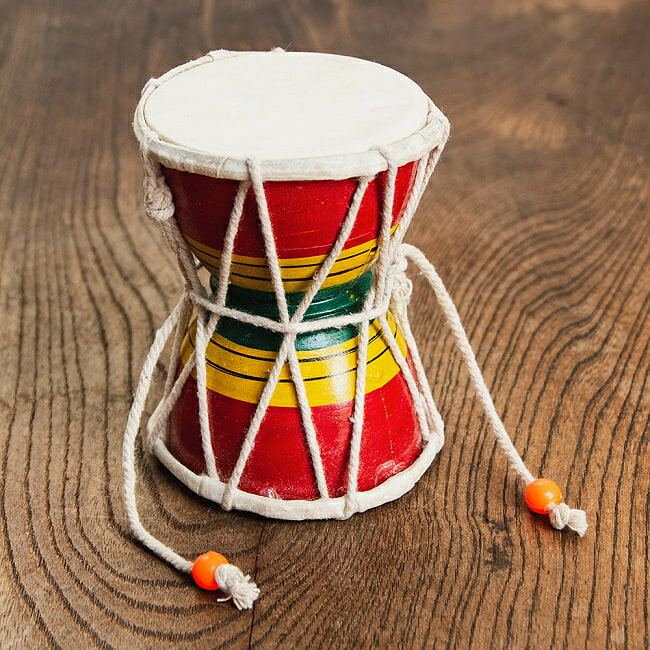 楽天市場】ガムランの両面太鼓≪クンダン≫＝大＝ (バチ付き