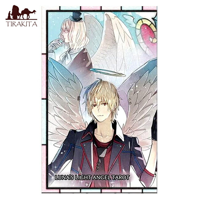 【送料無料】 ルナズ ライト エンジェルタロット Luna's Light Angel Tarot / 占い カード オラクル ルノルマン スピリチュアル 日本語 ルナファクトリー 占術関連全部見る コーヒーカード インド 印刷物 ステッカー ポストカード ポスター