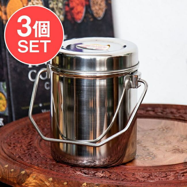 日替わり大売り出し品 【貨物輸送無料】 【3個仕掛ける】〔1.1L〕バーラットのステンレスミルクポット ビリー缶 かん木手工芸品 かがり火と難民キャンプの直火膳立てにも / ビリカン ビリーカン ビリーポット かがり火缶 露宿 ソロキャンプ トライポッド フードストッカー 弁当箱 晩ご飯ボックス席 大騒ぎ