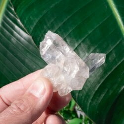 【送料無料】 【一点物】 ヒマラヤ水晶原石 50.5g】透明度 セルフヒールド 貫入 バーコード レインボー / クリスタル ヒマラヤ産 天然石 浄化 パワーストーン クラスター クォーツ 宝石の原石 ジャイプール ジュエル ジュエリー 化石 エスニック アジア インド アクセサリー