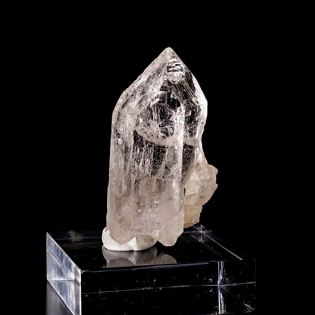 【送料無料】 【一点物】 ヒマラヤ水晶原石 【87.5g】ポイント 透明 ゲートウェイ セルフヒールド バーコード / クリスタル ヒマラヤ産 天然石 浄化 パワーストーン クラスター クォーツ 宝石の原石 ジャイプール ジュエル ジュエリー 化石 エスニック アジア インド アクセ