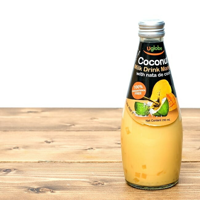 ココナッツミルクドリンク ナタデココ入 マンゴー味 Coconut Milk Drink With Nata de coco U ココナッツ