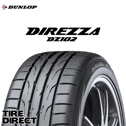 楽天市場】新品 ダンロップ DIREZZA DZ102 245/45R17 95W DUNLOP