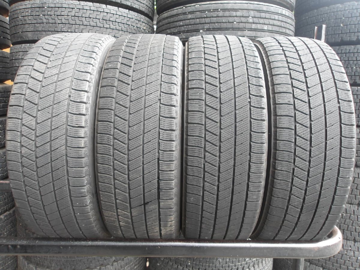 M484-ソ1 【中古】{送料無料} 195/50R19 冬4本セット スタッドレス 88Q 195/50-19 195-50-19 ブリヂストン ブリザック VRX3|タイヤ夢 店