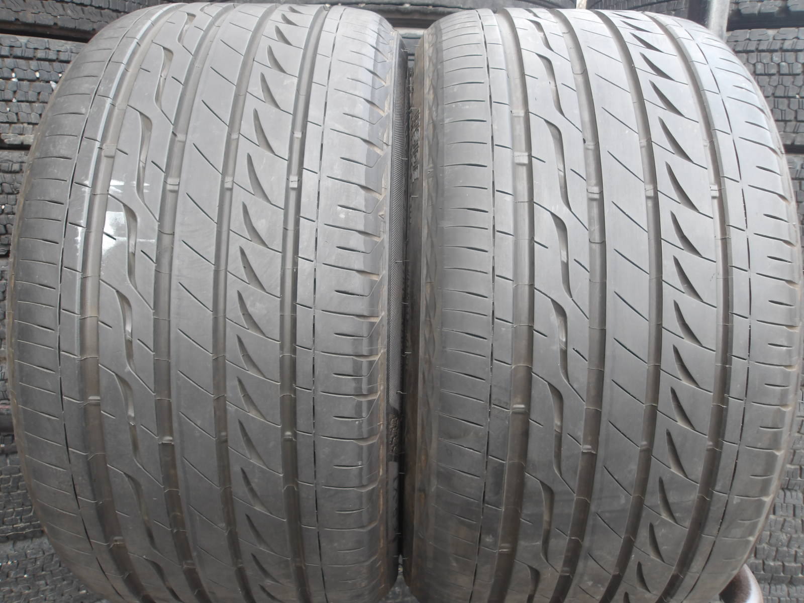 O520-ソ1 【中古】{送料無料} 265/35R18 夏2本セット サマータイヤ 93W 265/35-18 265-35-18 ブリヂストン エコピア レグノ GR-XI|タイヤ夢 店