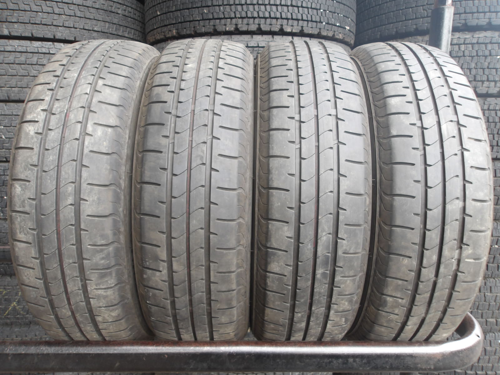 R497-2 【中古】{送料無料} 175/65R15 夏4本セット サマータイヤ 84H 175/65-15 175-65-15 ブリヂストン エコピア ニューノ|タイヤ夢 店