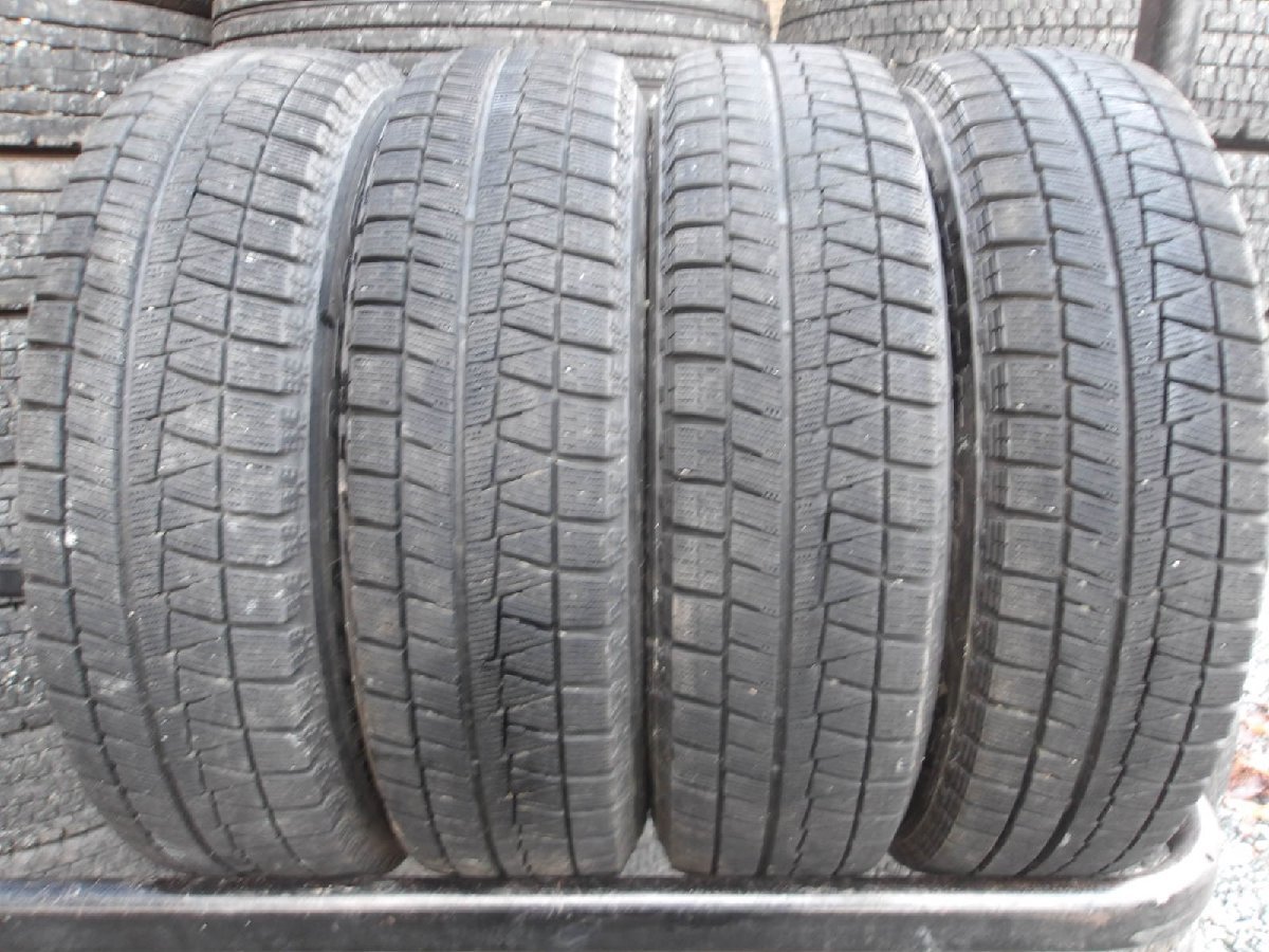 Z847 【中古】{送料無料} 165/70R14 冬4本セット スタッドレス 165/70-14 165-70-14 BRIDGESTONE BLIZZAK REVO GZ｜タイヤ夢　店