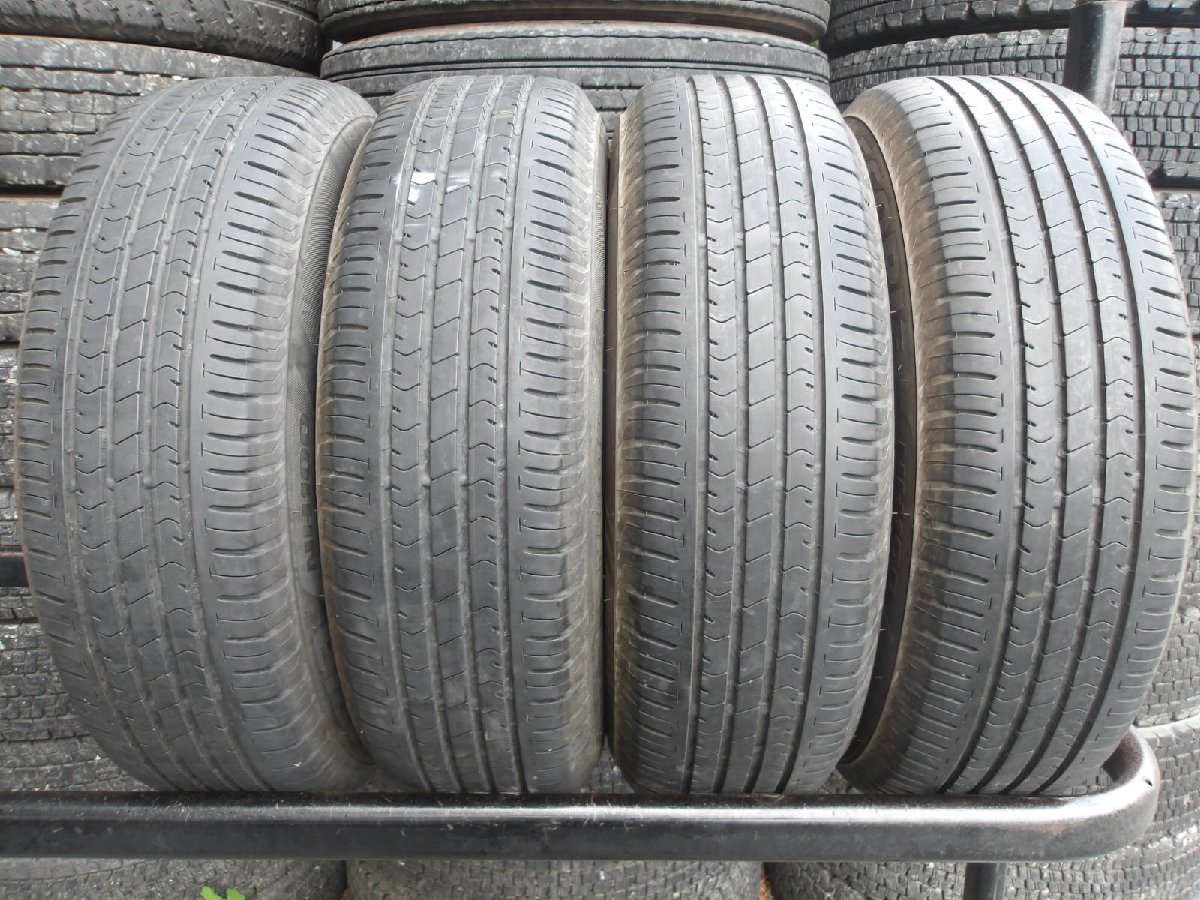 K94p 【中古】{送料無料} 185/70R14 夏4本セット サマータイヤ 185/70-14 185-70-14 BRIDGESTONE ECOPIa NH100｜タイヤ夢　店