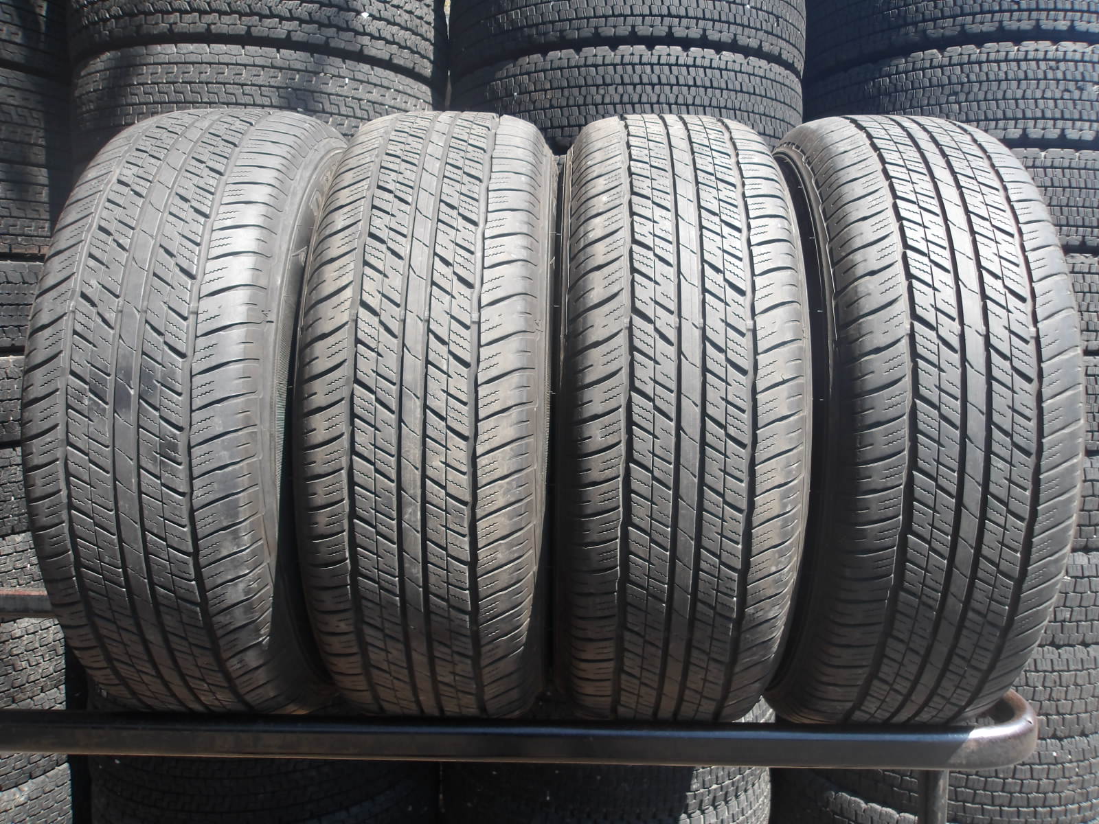 R206-ソ1 【中古】{送料無料} 265/65R18 夏4本セット サマータイヤ 114V 265/65-18 265-65-18 ダンロップ グラントレック AT23|タイヤ夢 店
