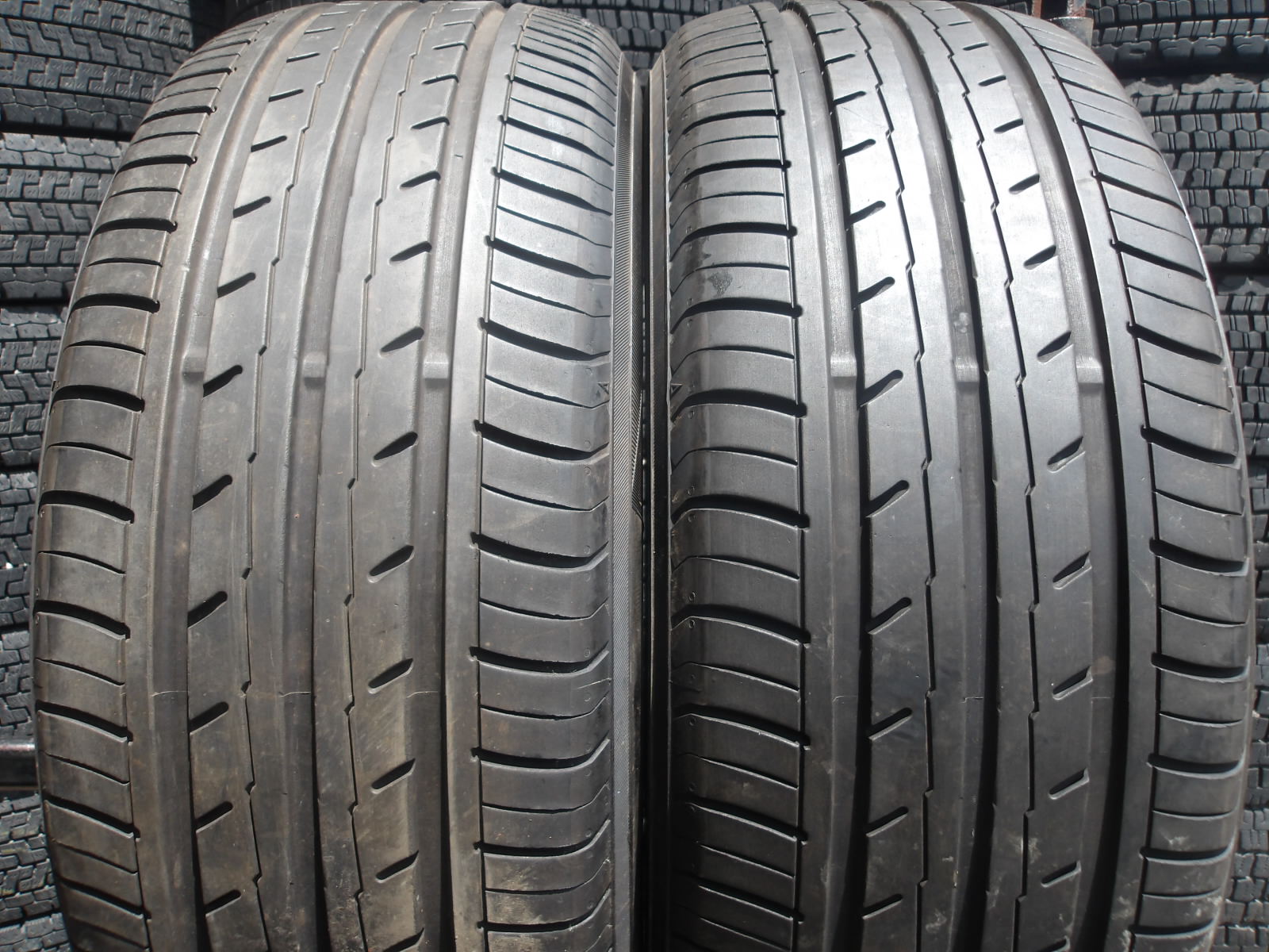 R548-6 【中古】{送料無料} 215/55R17 夏2本セット サマータイヤ 94V 215/55-17 215-55-17 ヨコハマ ブルーアース-Es ES32|タイヤ夢 店