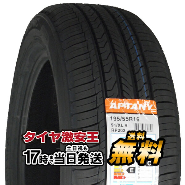 195 55R16 新品サマータイヤ APTANY RP203 55 16 即納