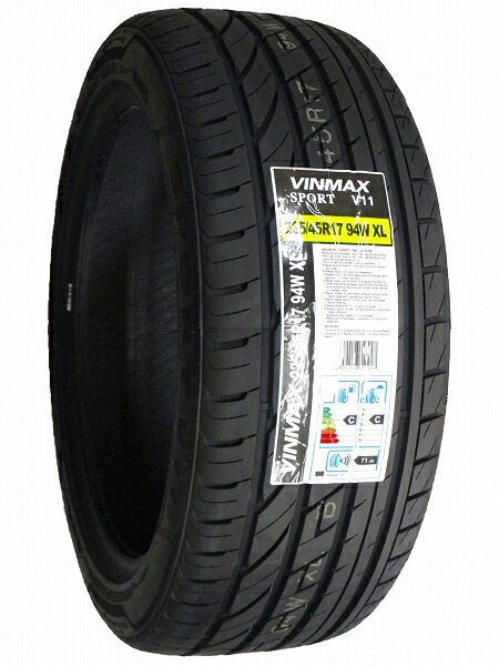 4本セット 225/45R17 新品サマータイヤ VINMAX SPORT V11 225/45/17