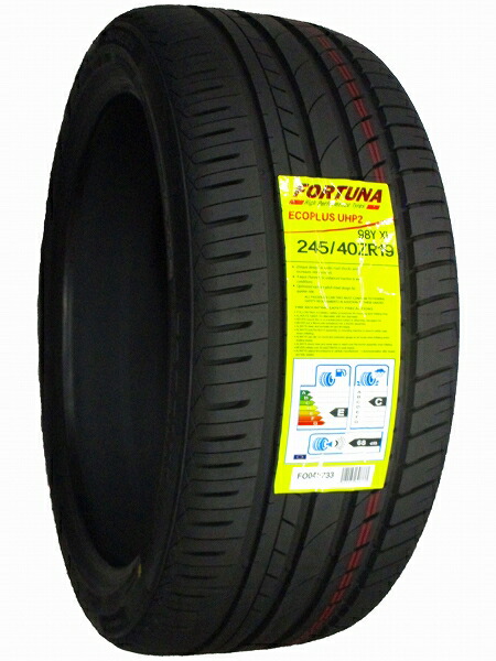 4本セット 245/40R19 新品サマータイヤ FORTUNA ECOPLUS UHP2 245/40/19